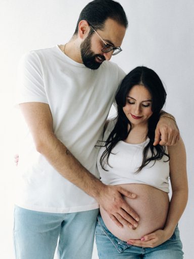 Couple-Babybauch-Fotoshooting