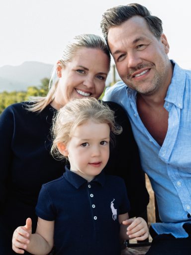 3 köpfige Familie - Familienfotografie