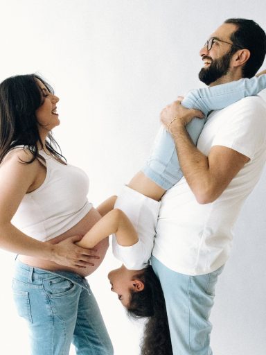Familien Babybauch Fotoshooting