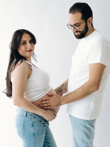 Babybauch Fotoshooting