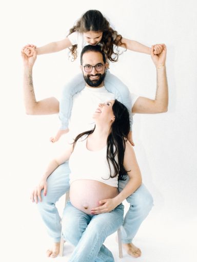 Familien-Babybauch Fotoshooting