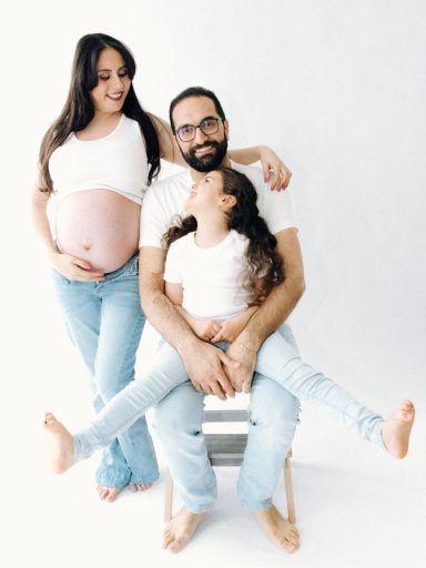 Familien-Babybauch Fotoshooting